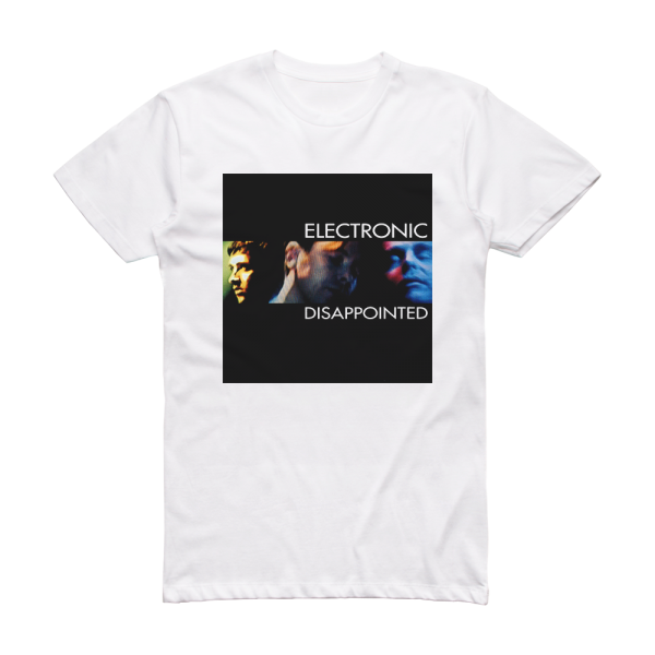 Electronic Disappointed Album Cover T-Shirt White