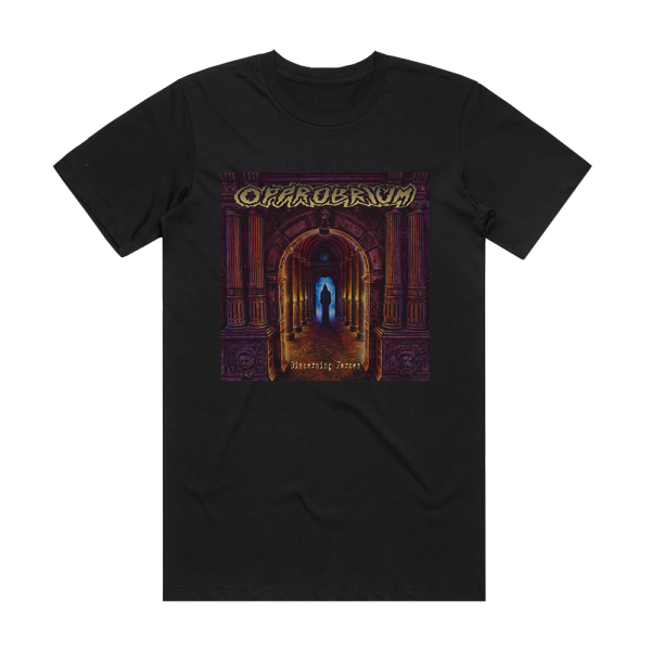 Opprobrium Discerning Forces Album Cover T-Shirt Black