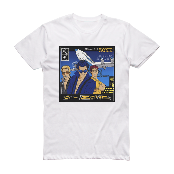 O-Zone Disco Zone Album Cover T-Shirt White