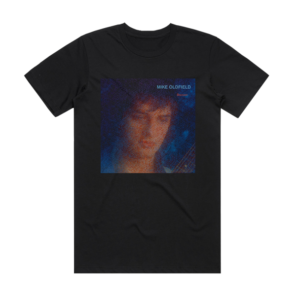 Mike Oldfield Discovery 2 Album Cover T-Shirt Black