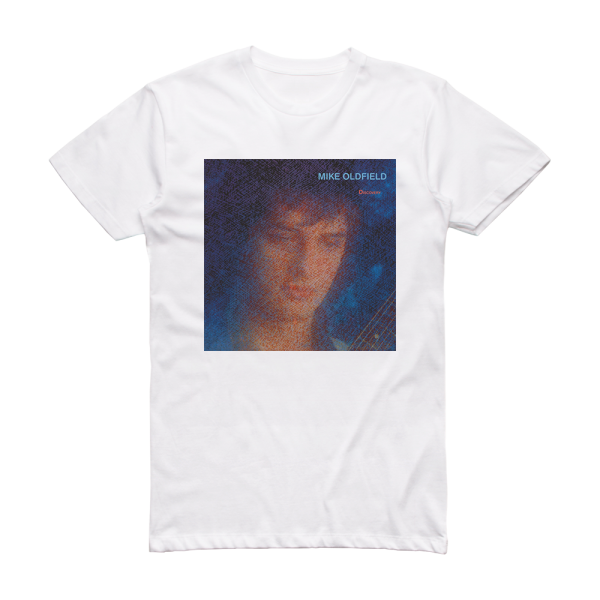 Mike Oldfield Discovery 2 Album Cover T-Shirt White