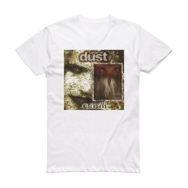 Circle of Dust Disengage Album Cover T-Shirt White