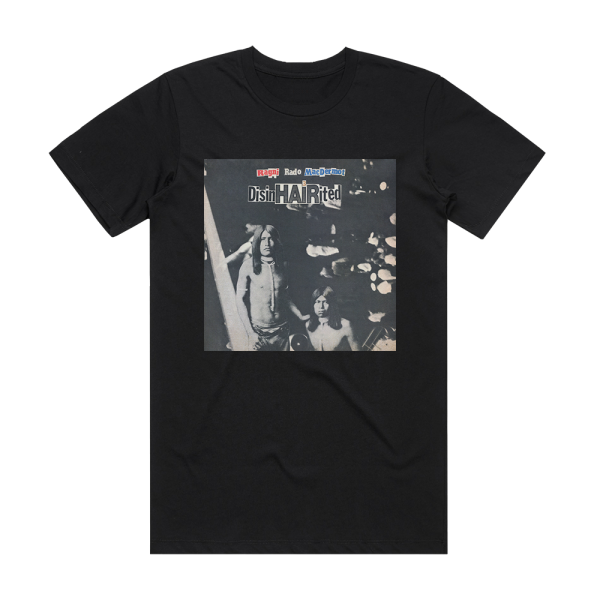 Galt MacDermot Disinhairited Album Cover T-Shirt Black