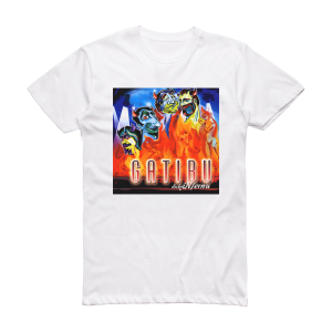 Gatibu Disko Infernu Album Cover T-Shirt White