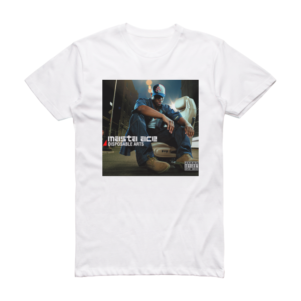 Masta Ace Disposable Arts Album Cover T-Shirt White