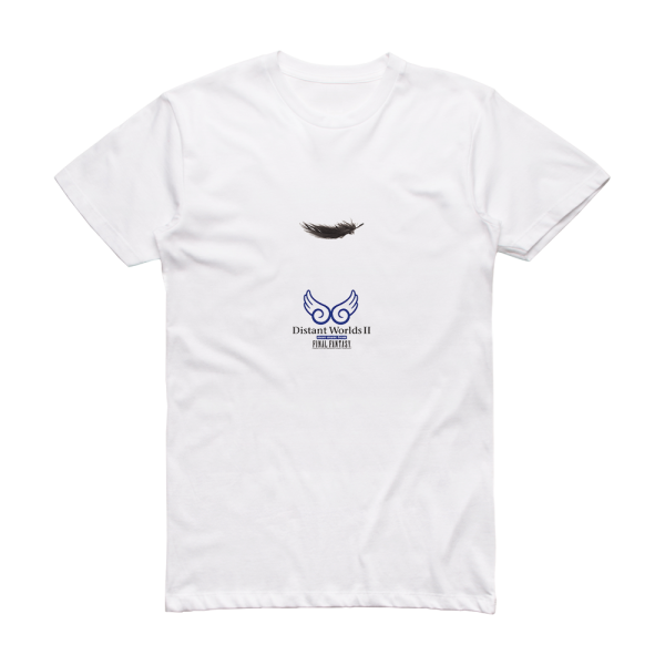 Nobuo Uematsu Distant Worlds Ii More Music From Final Fantasy Album Cover T-Shirt White