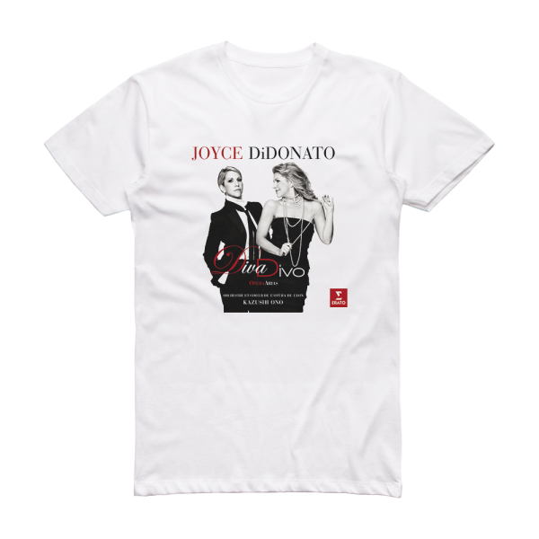 Joyce DiDonato Diva Divo Album Cover T-Shirt White