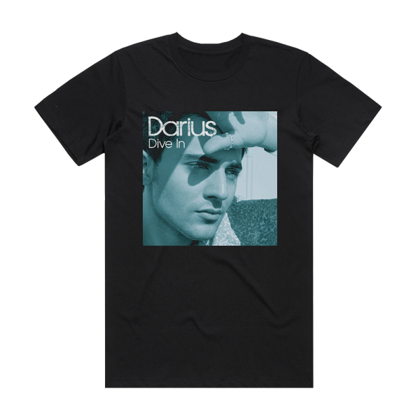 Darius Dive In Album Cover T-Shirt Black