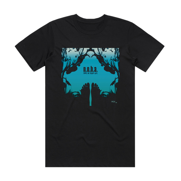 N O H A Dive In Your Life Album Cover T-Shirt Black