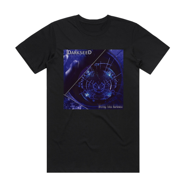 Darkseed Diving Into Darkness Album Cover T-Shirt Black