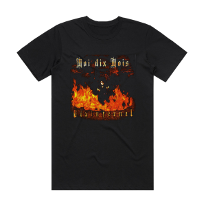 Moi dix Mois Dix Infernal Album Cover T-Shirt Black
