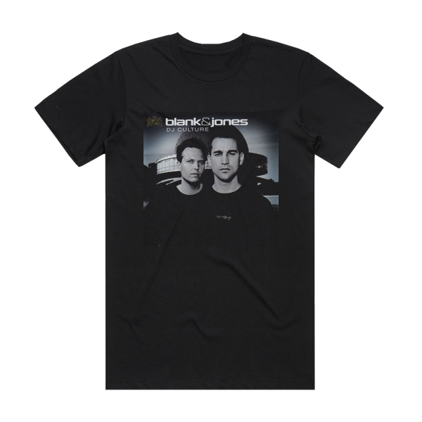 Blank and Jones Dj Culture Album Cover T-Shirt Black