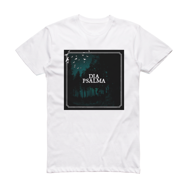 Dia Psalma Djupa Skogen Album Cover T-Shirt White