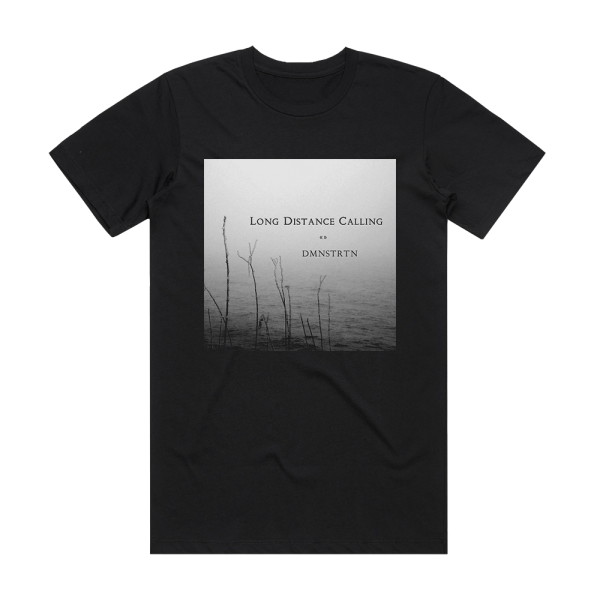 Long Distance Calling Dmnstrtn Album Cover T-Shirt Black