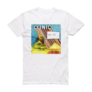 Clinic Do It Album Cover T-Shirt White
