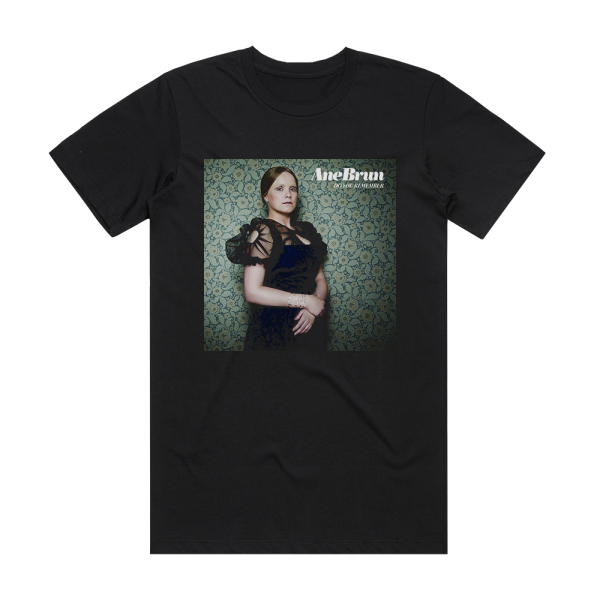 Ane Brun Do You Remember Album Cover T-Shirt Black