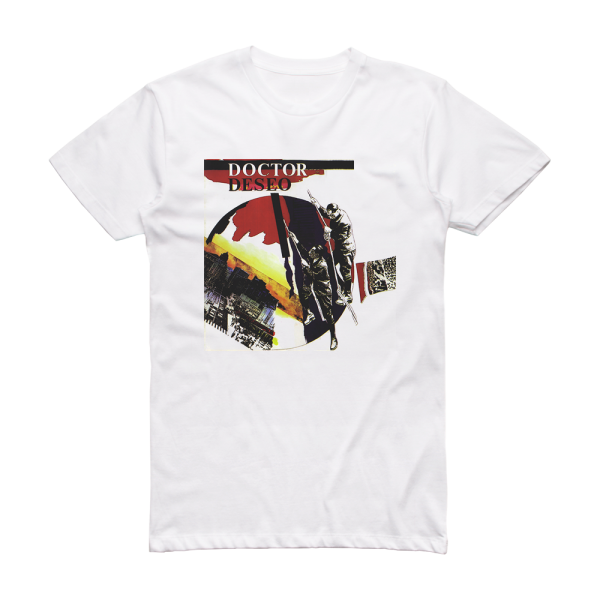 Doctor Deseo Doctor Deseo Album Cover T-Shirt White
