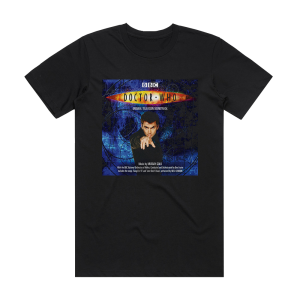Murray Gold Doctor Who Original Television Soundtrack Album Cover T-Shirt Black