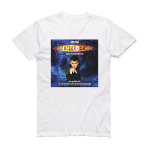 Murray Gold Doctor Who Original Television Soundtrack Album Cover T-Shirt White