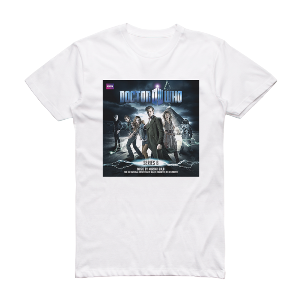 Murray Gold Doctor Who Series 6 Album Cover T-Shirt White