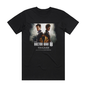 Murray Gold Doctor Who The Day Of The Doctor The Time Of The Doctor Album Cover T-Shirt Black