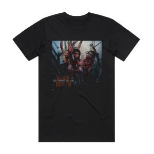 Necrotic Disgorgement Documentaries Of Dementia Album Cover T-Shirt Black