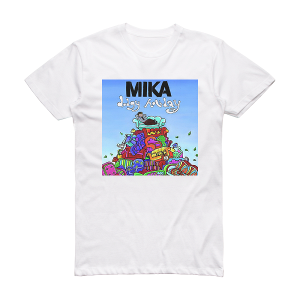 Mika Dodgy Holiday Album Cover T-Shirt White