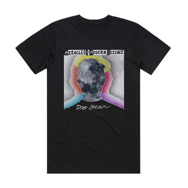 Miracles of Modern Science Dog Year Album Cover T-Shirt Black