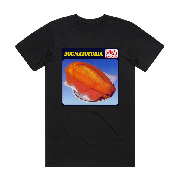 Def Con Dos Dogmatofobia Album Cover T-Shirt Black