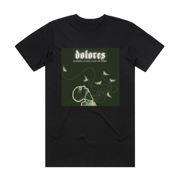 Bohren and der Club of Gore Dolores Album Cover T-Shirt Black