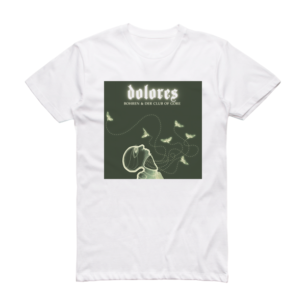 Bohren and der Club of Gore Dolores Album Cover T-Shirt White
