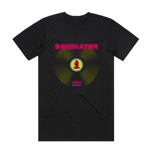 Armin van Buuren Dominator 2 Album Cover T-Shirt Black