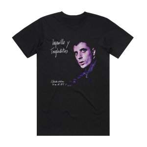 Loquillo y Trogloditas Donde Estabas T En El 77 Album Cover T-Shirt Black