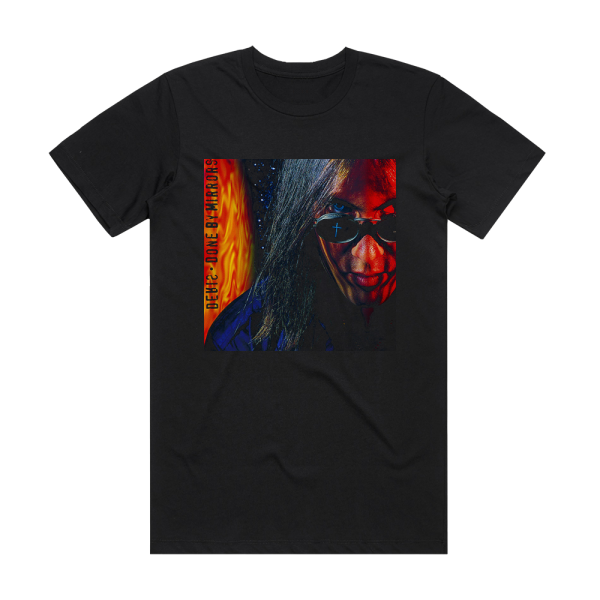 Andi Deris Done By Mirrors Album Cover T-Shirt Black