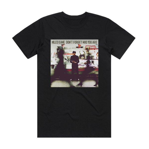 Miles Kane Dont Forget Who You Are Album Cover T-Shirt Black