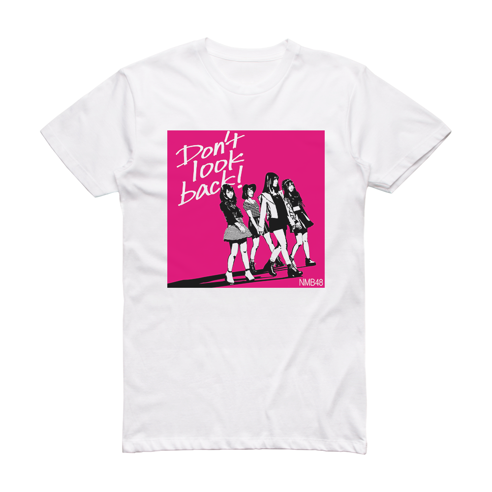 NMB48 Dont Look Back 5 Album Cover T-Shirt White – ALBUM COVER T-SHIRTS