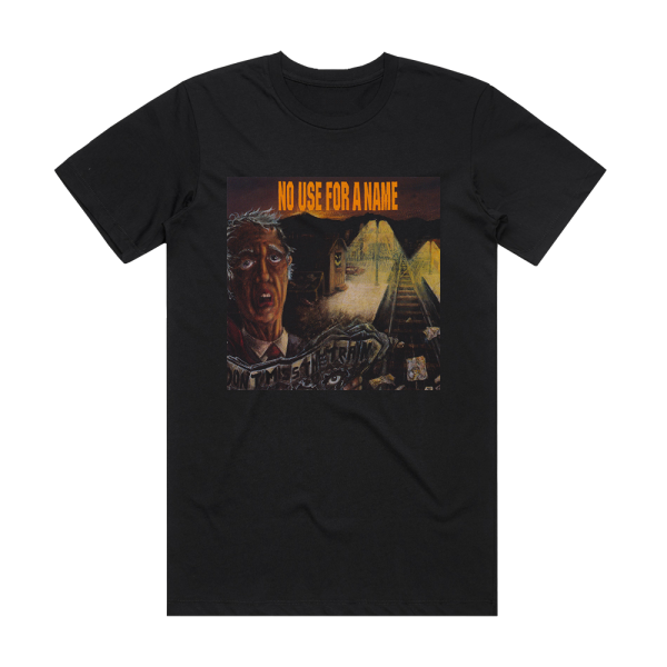 No Use for a Name Dont Miss The Train Album Cover T-Shirt Black