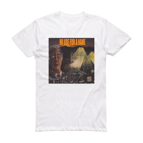 No Use for a Name Dont Miss The Train Album Cover T-Shirt White