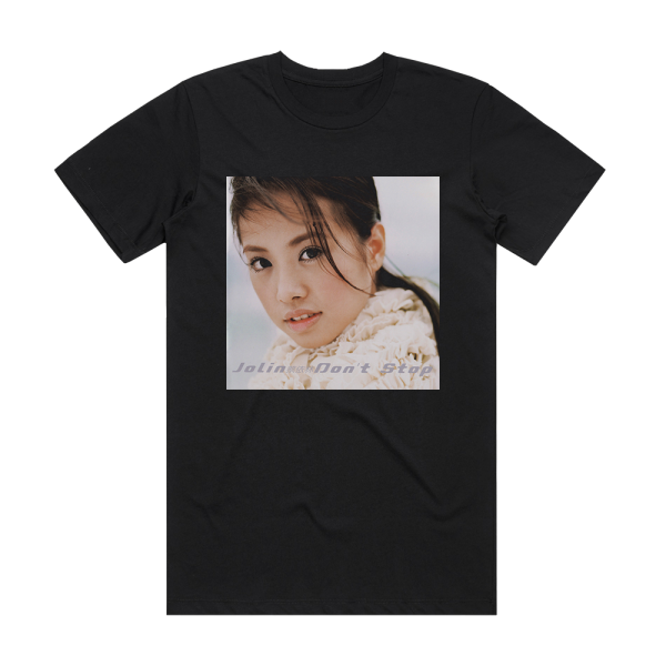 Jolin Tsai Dont Stop Album Cover T-Shirt Black