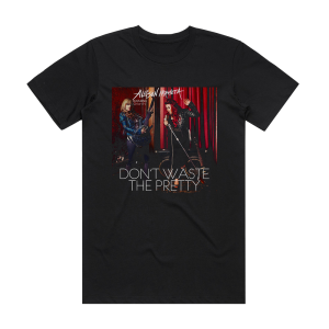 Allison Iraheta Dont Waste The Pretty Album Cover T-Shirt Black