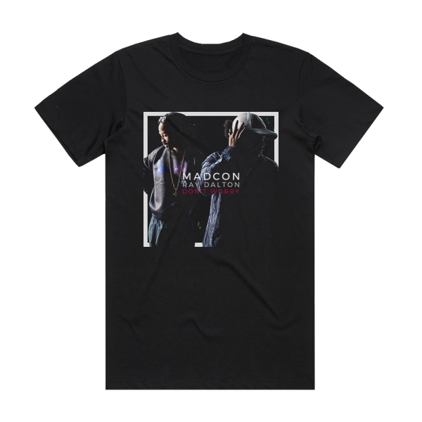 Madcon Dont Worry 1 Album Cover T-Shirt Black