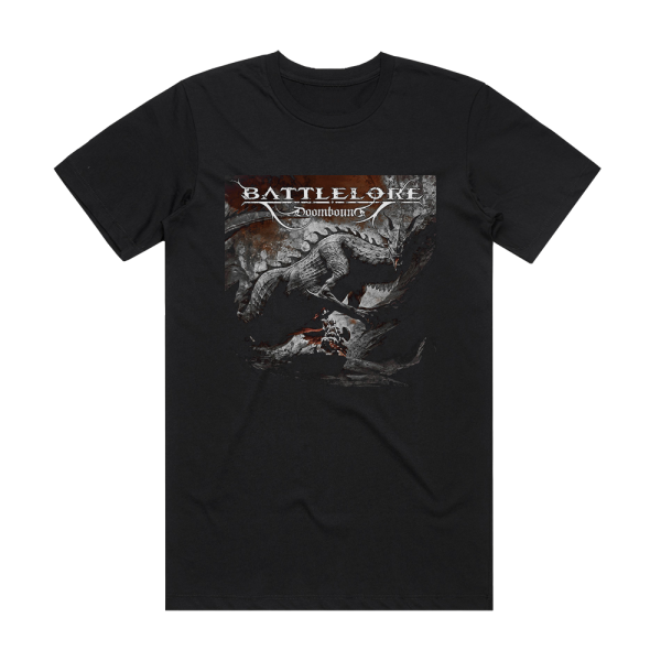 Battlelore Doombound 1 Album Cover T-Shirt Black