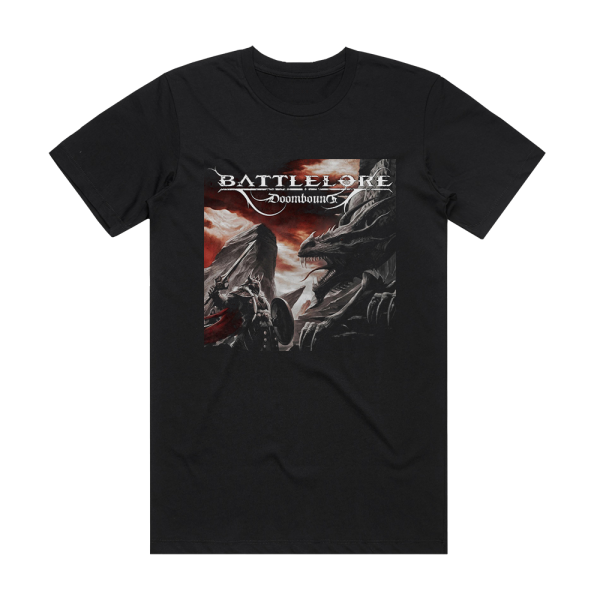 Battlelore Doombound 2 Album Cover T-Shirt Black