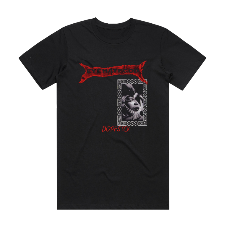 Eyehategod Dopesick 1 Album Cover TShirt Black ALBUM COVER TSHIRTS
