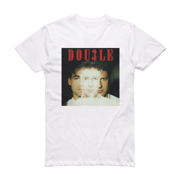 Double Dou3Le Album Cover T-Shirt White