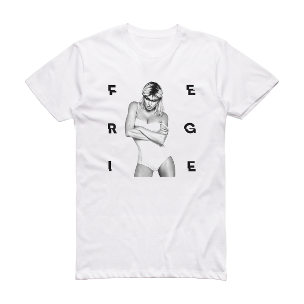 Fergie Double Dutchess Album Cover T-Shirt White