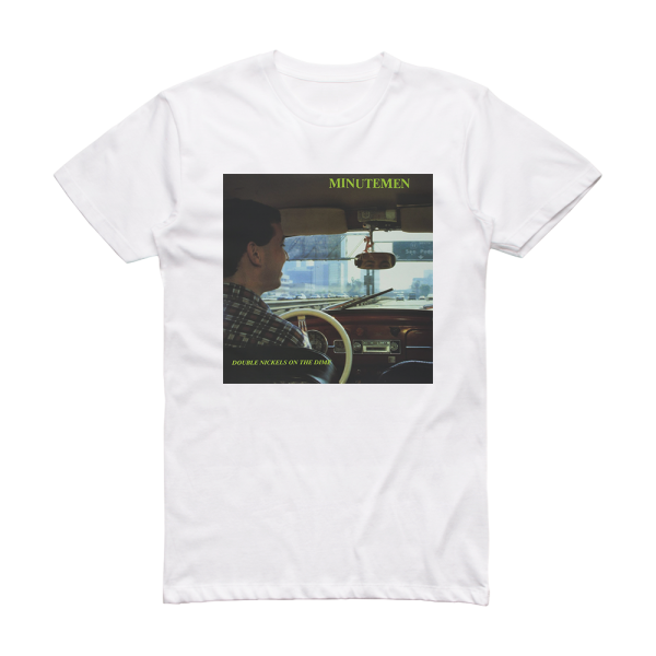 Minutemen Double Nickels On The Dime Album Cover T-Shirt White