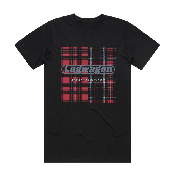 Lagwagon Double Plaidinum Album Cover T-Shirt Black