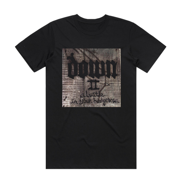 down-down-ii-a-bustle-in-your-hedgerow-album-cover-t-shirt-black