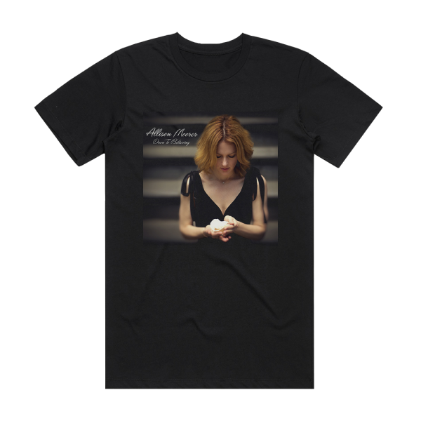 Allison Moorer Down To Believing Album Cover T-Shirt Black
